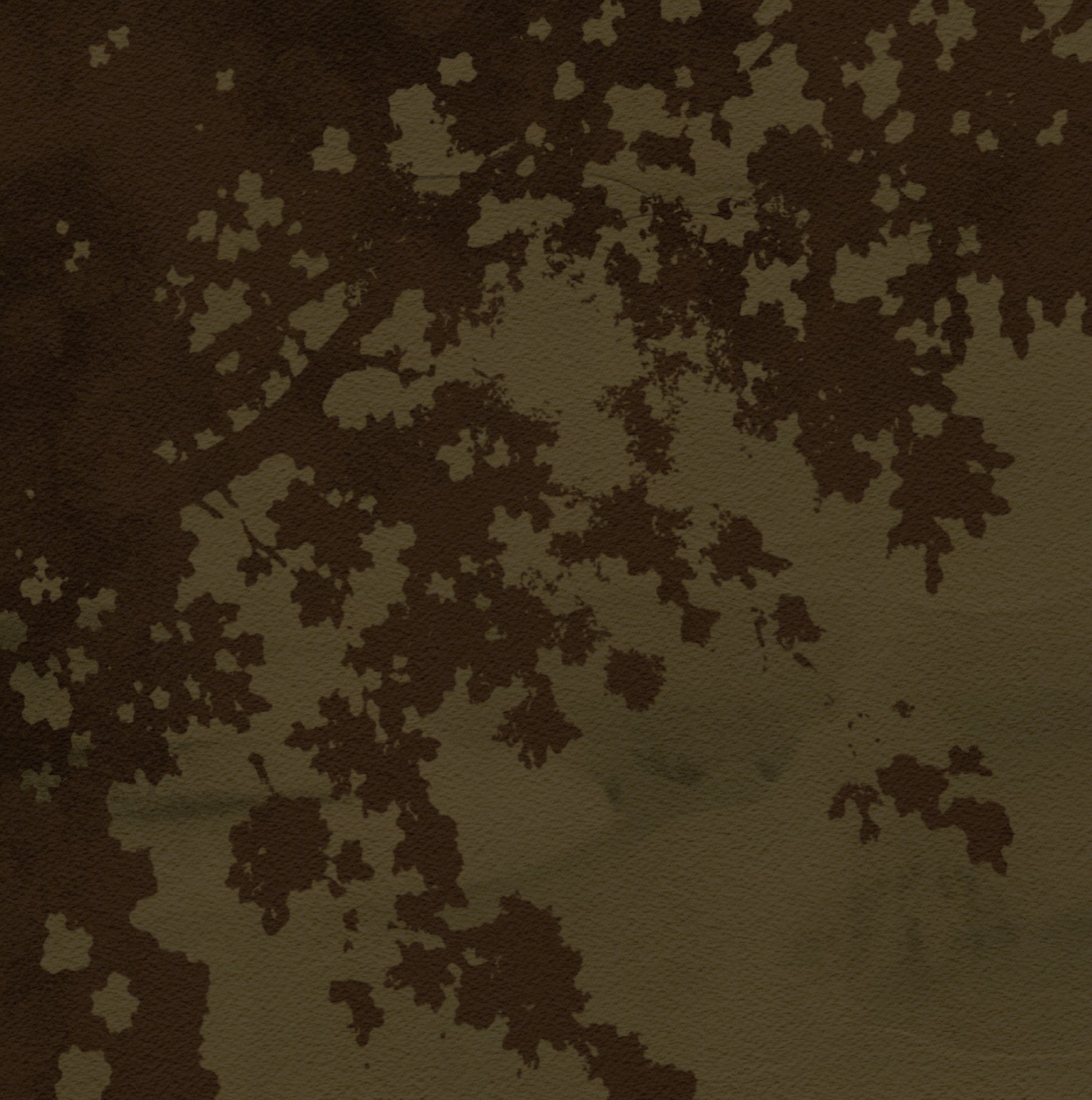 Close-up of a textured brown surface with a floral pattern